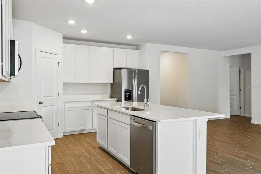 Furnished interior view inside a new home in Pine Ridge Meadows, Hudson (Image 19).