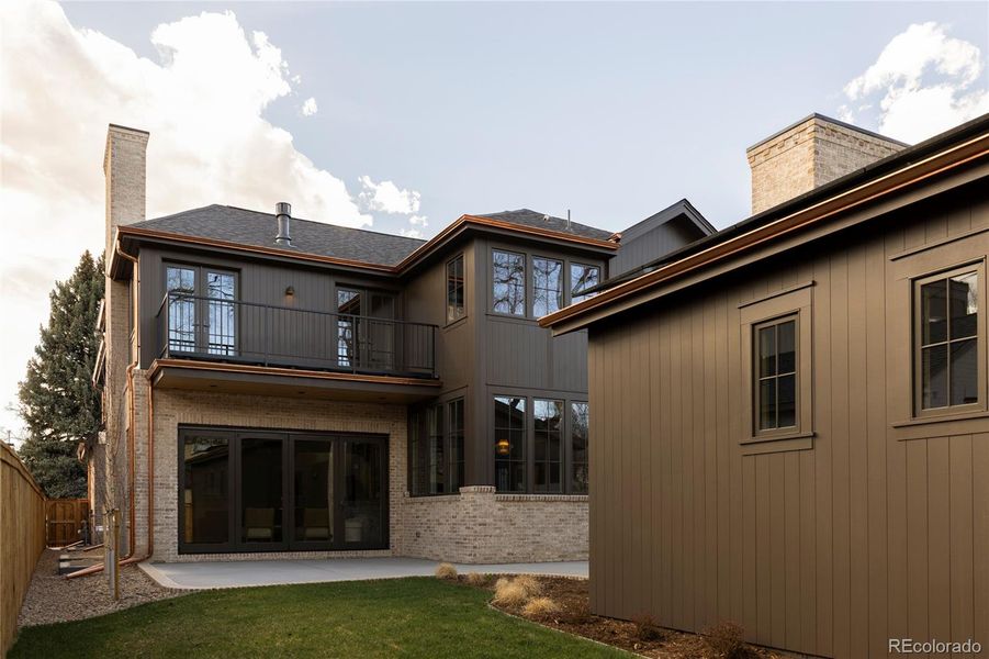 Exterior details and patio area of a home in , Denver (Image 3). Exterior details and patio area of a home in , Denver (Image 3).
