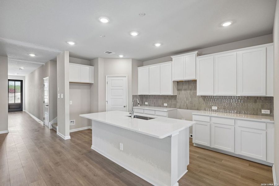 Furnished interior view inside a new home in Remington Ranch, San Antonio (Image 6).