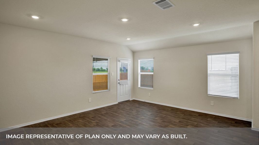 Spacious, unfurnished interior of a new home in Navarro Fields, Seguin (Image 14). Spacious, unfurnished interior of a new home in Navarro Fields, Seguin (Image 14).