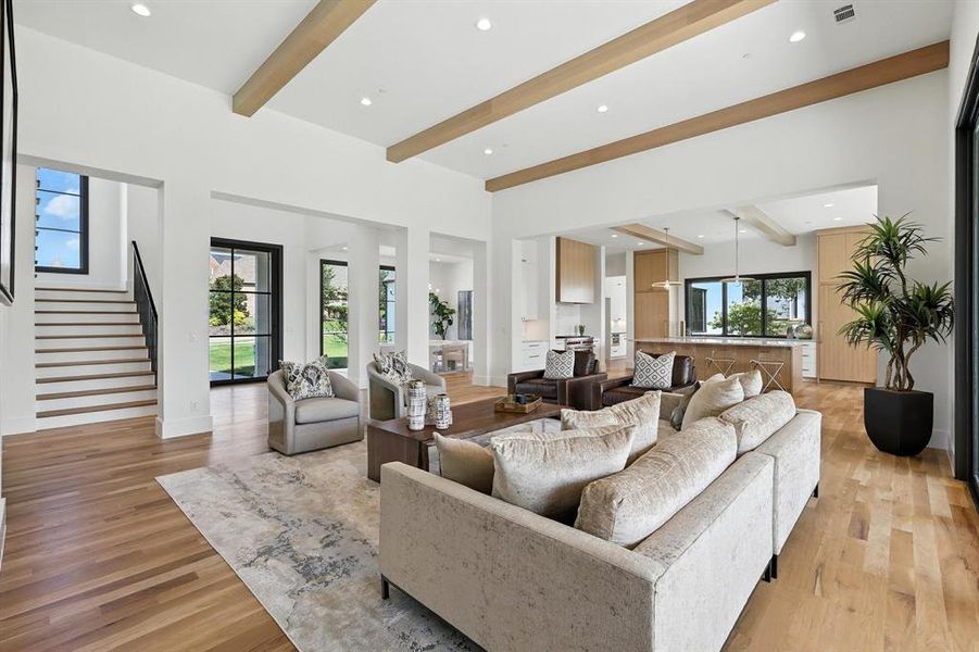 Furnished interior view inside a new home in , Colleyville (Image 27).