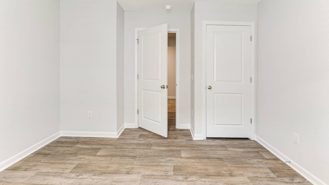 Representative unfurnished interior of a home built from the Cali by D.R. Horton in Bella Point, Bolivia (Image 20). Representative unfurnished interior of a home built from the Cali by D.R. Horton in Bella Point, Bolivia (Image 20).