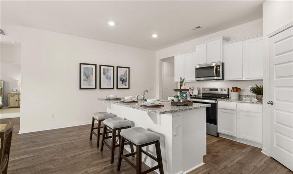 Furnished interior view inside a new home in Twin Lakes, Hoschton (Image 14).