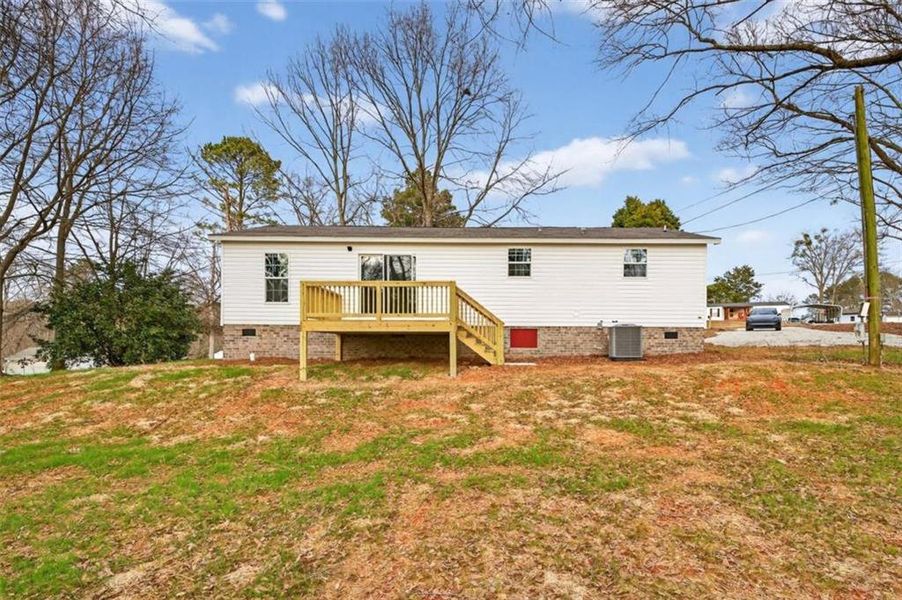 Exterior details and patio area of a home in , Loganville (Image 21).