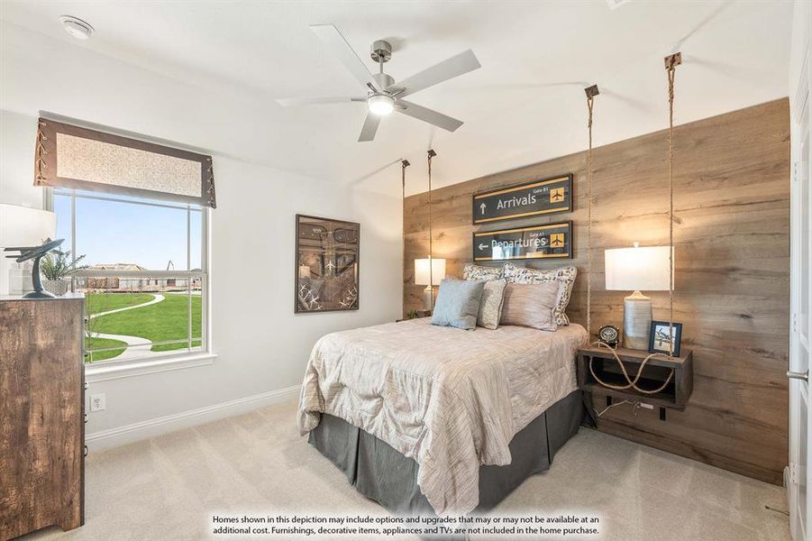 Furnished interior view inside a new home in ArrowBrooke, Aubrey (Image 4).