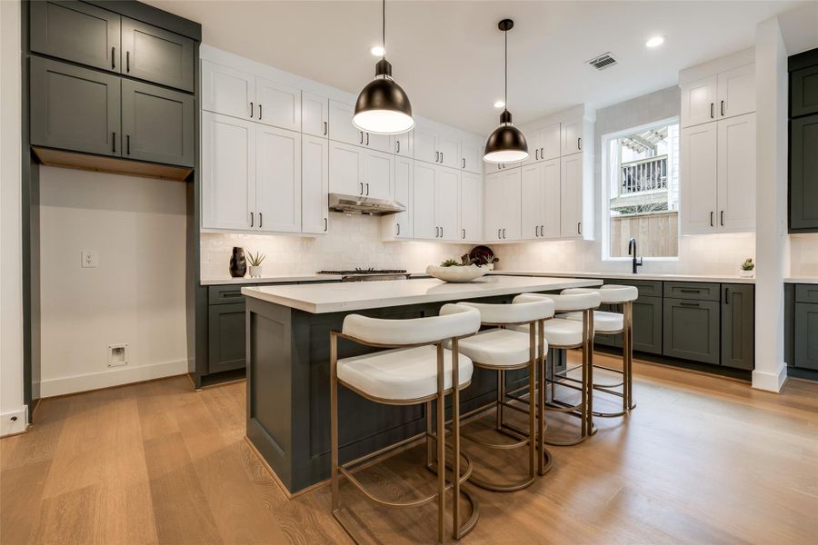 Furnished interior view inside a new home in , Houston (Image 36).