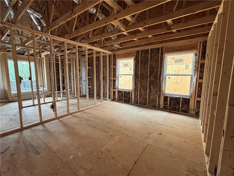 In-progress construction of a new home in Arbors at Richland Creek, Buford, GA (Image 15).