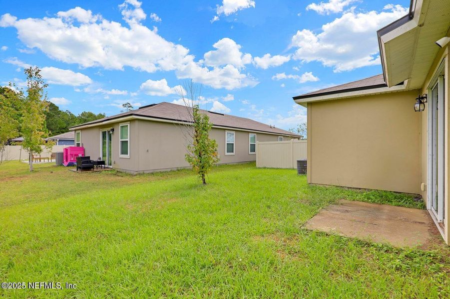 Exterior details and patio area of a home in The Arbors, Jacksonville (Image 21). Exterior details and patio area of a home in The Arbors, Jacksonville (Image 21).