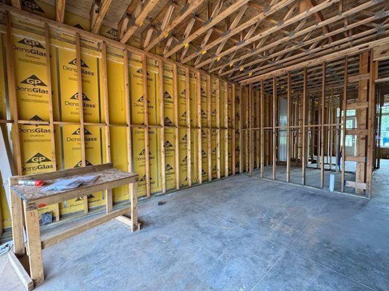 In-progress construction of a new home in , Senoia, GA (Image 26).