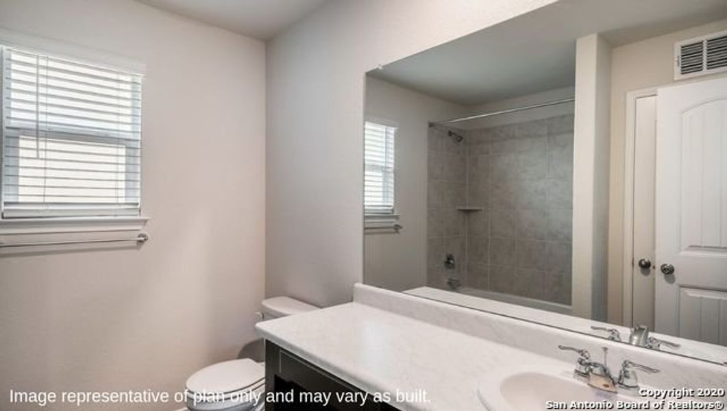Furnished interior view inside a new home in Valley Ranch, San Antonio (Image 10).