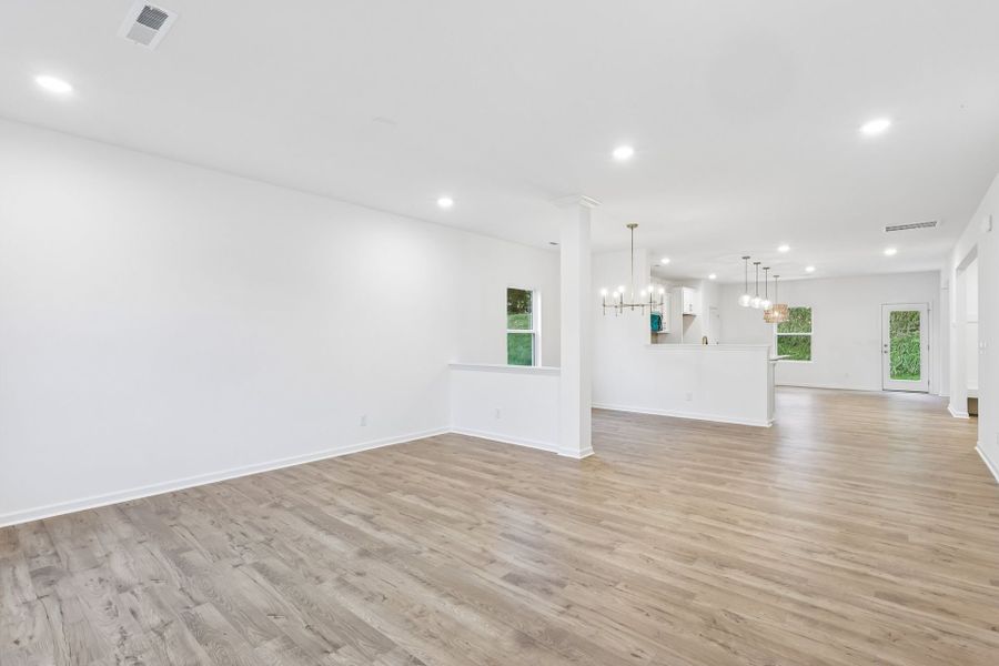 Spacious, unfurnished interior of a new home in Morrow Brook, Albemarle (Image 16). Spacious, unfurnished interior of a new home in Morrow Brook, Albemarle (Image 16).