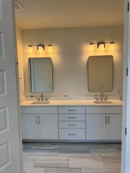 Furnished interior view inside a new home in Central Park, James Island (Image 9).