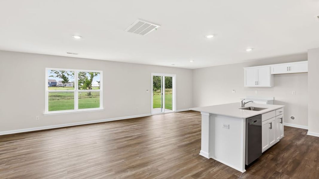 Spacious, unfurnished interior of a new home in Durbin Meadows, Fountain Inn (Image 16). Spacious, unfurnished interior of a new home in Durbin Meadows, Fountain Inn (Image 16).