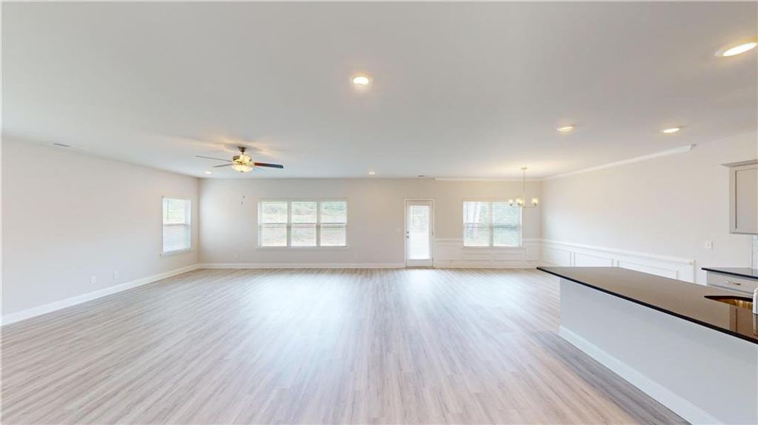 Spacious, unfurnished interior of a new home in , Griffin (Image 39).