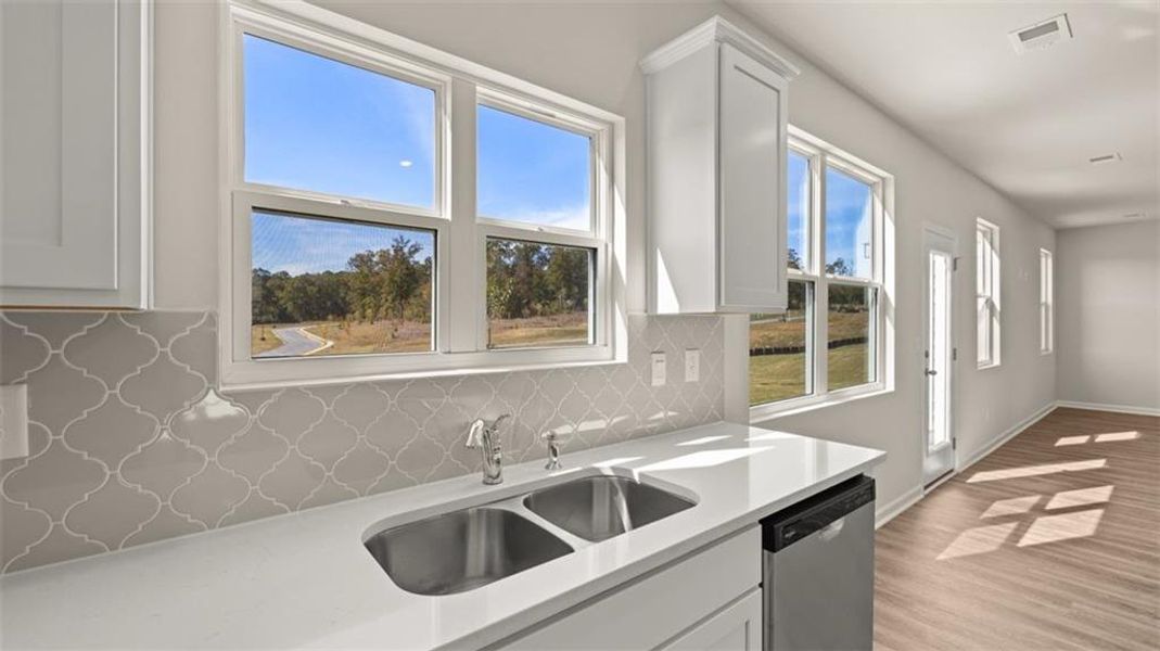 Furnished interior view inside a new home in Locust Grove Station - Cedar Ridge, Locust Grove (Image 14).