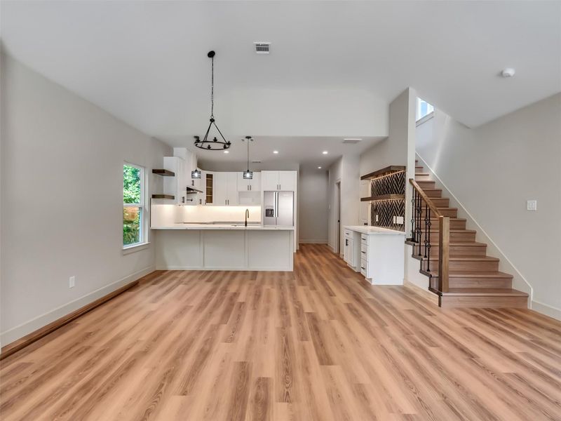 Spacious, unfurnished interior of a new home in , Willis (Image 34).