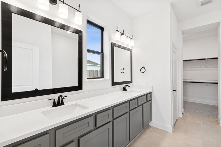 Furnished interior view inside a new home in Colton 45' Homesites, Todd Mission (Image 9). Furnished interior view inside a new home in Colton 45' Homesites, Todd Mission (Image 9).