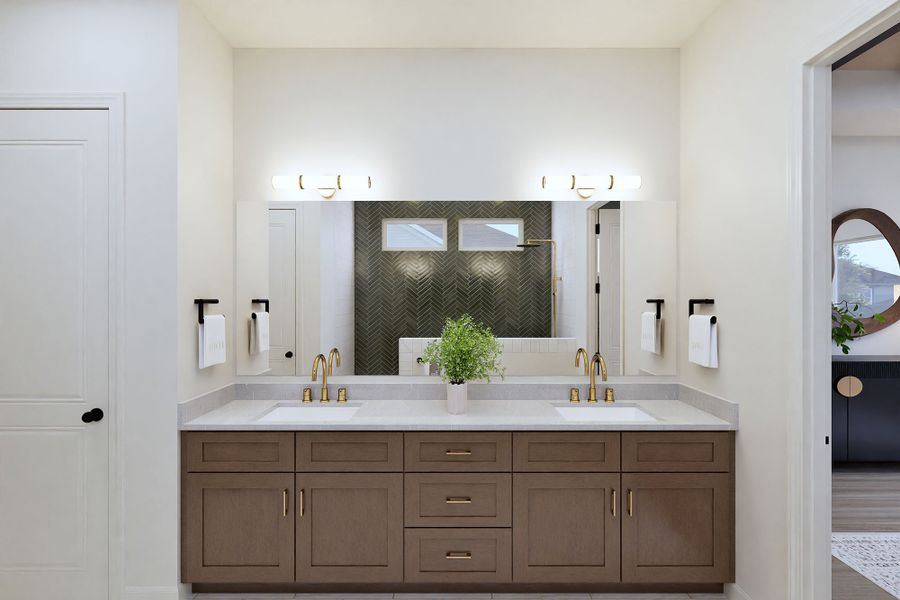 The Gatwick Basement - Owner's Bath