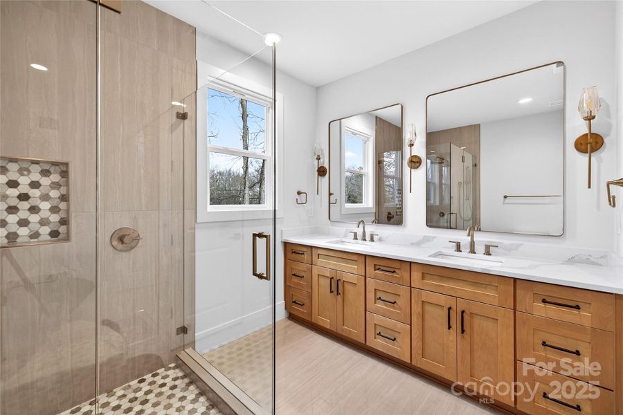 Furnished interior view inside a new home in , Indian Trail (Image 33).