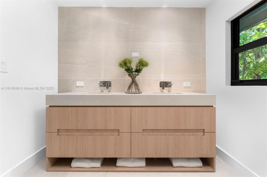 Furnished interior view inside a new home in , Miami (Image 3).