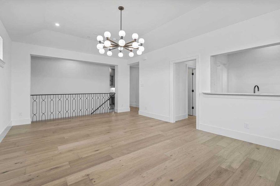 Spacious, unfurnished interior of a new home in Mustang Lakes - 100ft Lots, Celina (Image 22). Spacious, unfurnished interior of a new home in Mustang Lakes - 100ft Lots, Celina (Image 22).