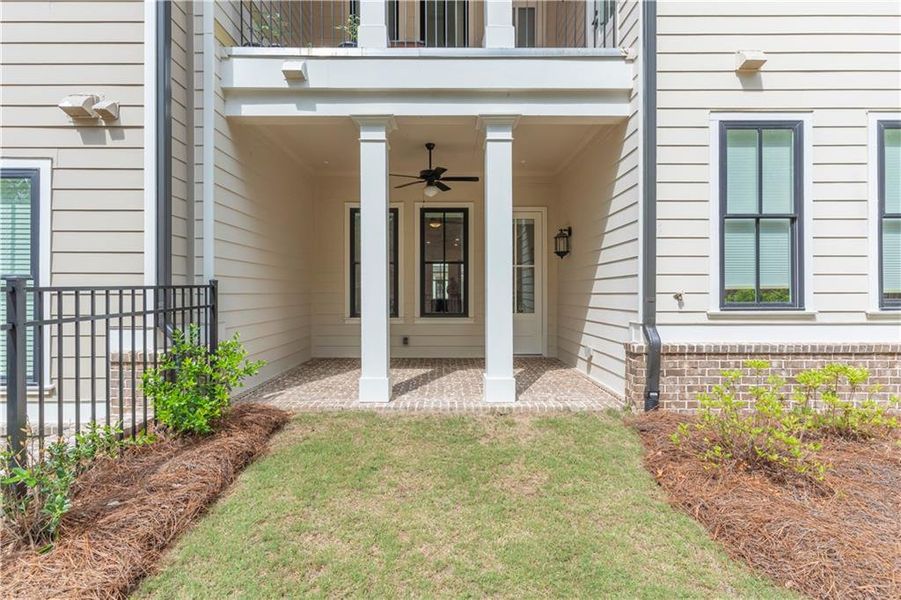 Exterior details and patio area of a home in , Peachtree Corners (Image 21).