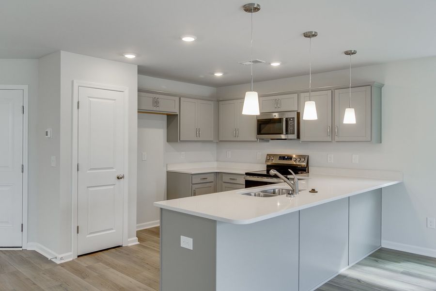 Furnished interior view inside a new home in Winston Point, Gilbert (Image 6). Furnished interior view inside a new home in Winston Point, Gilbert (Image 6).