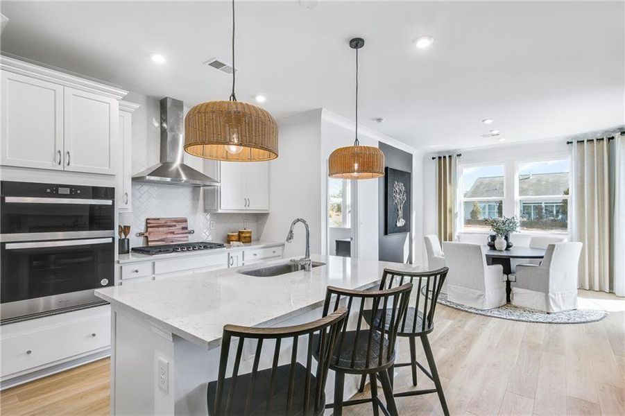Furnished interior view inside a new home in Sun City Peachtree, Griffin (Image 14).