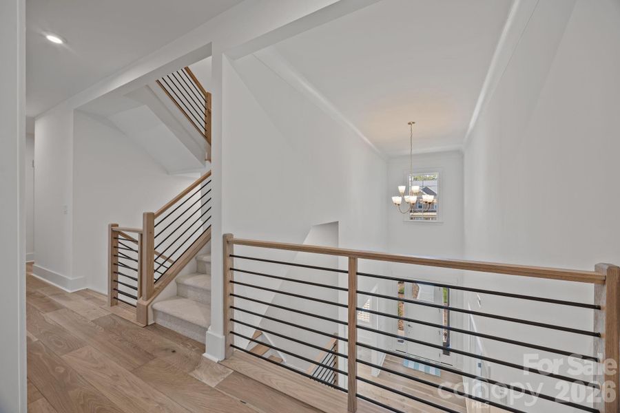 Spacious, unfurnished interior of a new home in Olmsted, Huntersville (Image 24).