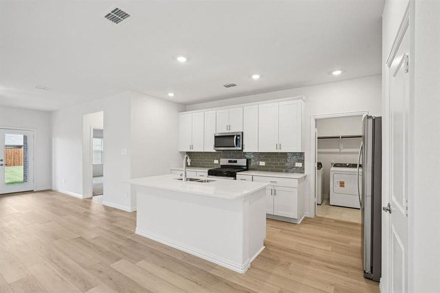Photo is not of the actual home, but is an inspirational photo of builder’s model home and may depict options, furnishings, and/or decorator features that are not included.