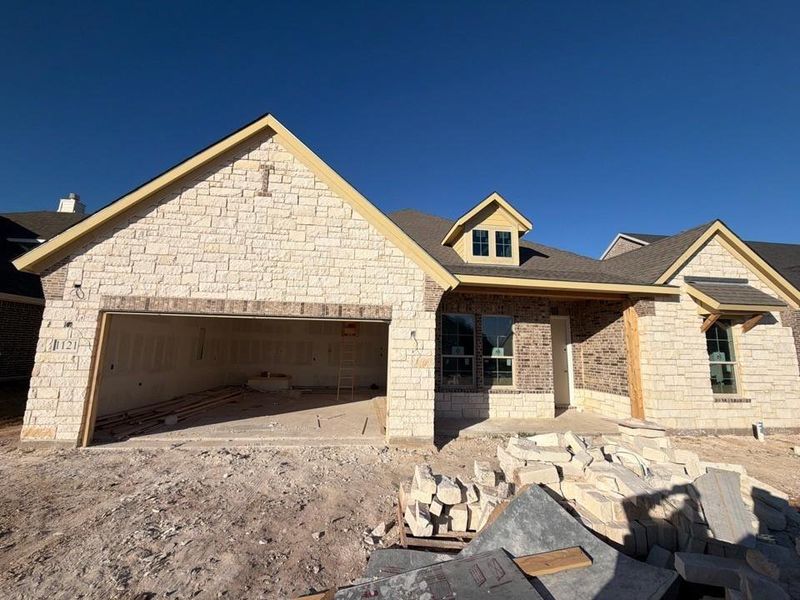 In-progress construction of a new home in Covenant Springs, Springtown, TX (Image 9). In-progress construction of a new home in Covenant Springs, Springtown, TX (Image 9).