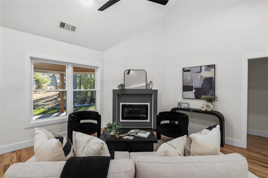 Furnished interior view inside a new home in , Snellville (Image 12).