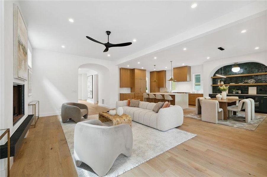 Furnished interior view inside a new home in , Brookhaven (Image 8). Furnished interior view inside a new home in , Brookhaven (Image 8).