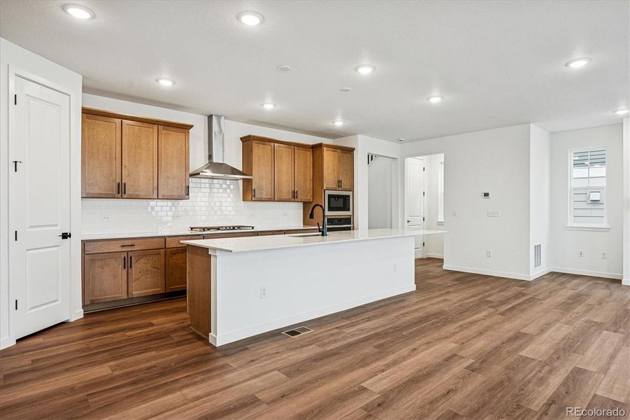 Furnished interior view inside a new home in The Summit at Meridian, Englewood (Image 10).