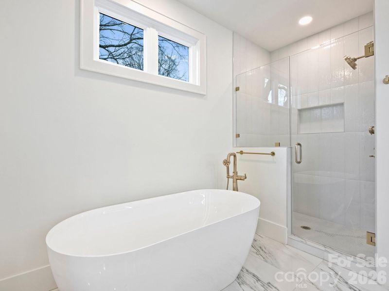 Furnished interior view inside a new home in , Charlotte (Image 9).