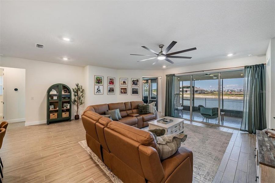 Furnished interior view inside a new home in , Parrish (Image 30).