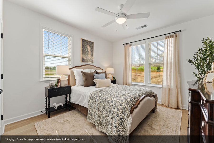 Furnished interior view inside a new home in Foxhall Landing, Easley (Image 23). Furnished interior view inside a new home in Foxhall Landing, Easley (Image 23).