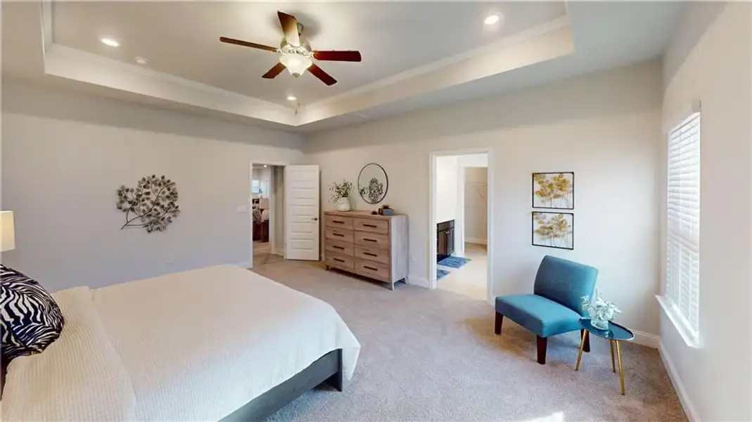 Furnished interior view inside a new home in , Griffin (Image 13). Furnished interior view inside a new home in , Griffin (Image 13).