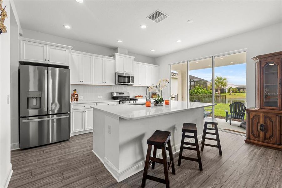 Furnished interior view inside a new home in , Sarasota (Image 38).