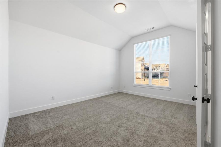 Spacious, unfurnished interior of a new home in Pecan Square: 40ft. lots, Northlake (Image 18).