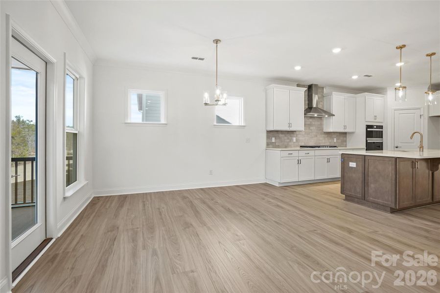 Spacious, unfurnished interior of a new home in Forest Creek, Waxhaw (Image 18).