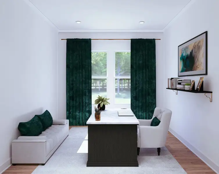 The Caprock Home Office The Caprock Home Office