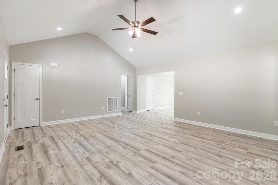Spacious, unfurnished interior of a new home in , Clover (Image 35). Spacious, unfurnished interior of a new home in , Clover (Image 35).