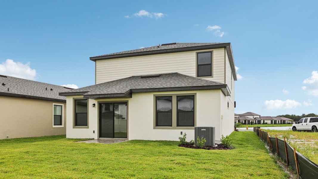 Naples Back Exterior Grasslands West in Lakeland FL