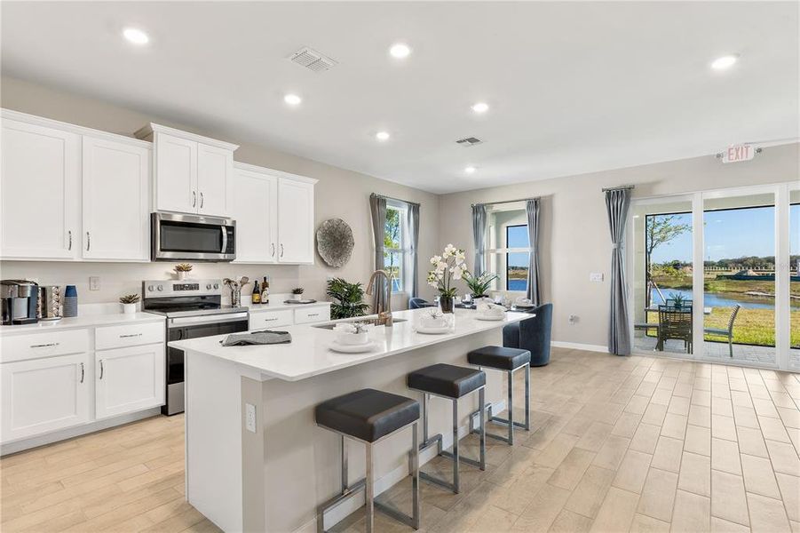 Furnished interior view inside a new home in , Port Charlotte (Image 10).