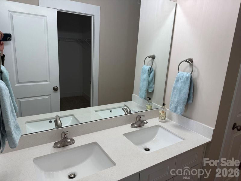 Primary Bath with dual vanity