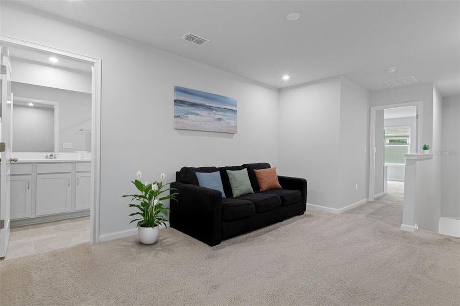 Furnished interior view inside a new home in , Wesley Chapel (Image 38).
