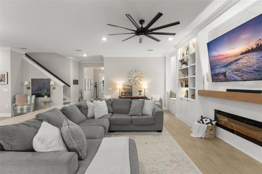 Furnished interior view inside a new home in , Winter Garden (Image 40). Furnished interior view inside a new home in , Winter Garden (Image 40).