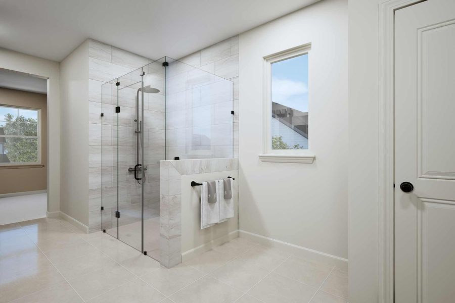 The Simsbury - Owner's Bath