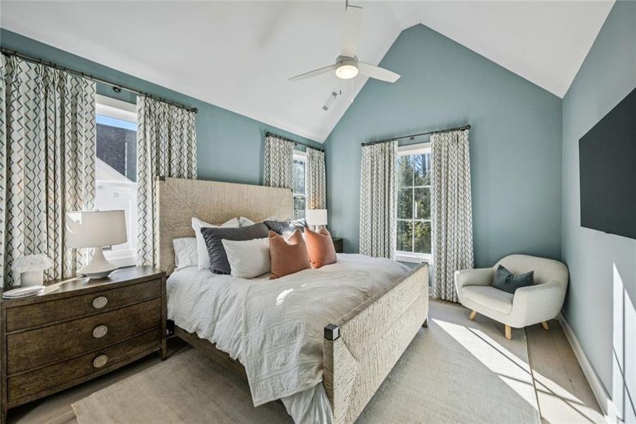 Furnished interior view inside a new home in , Brookhaven (Image 10).